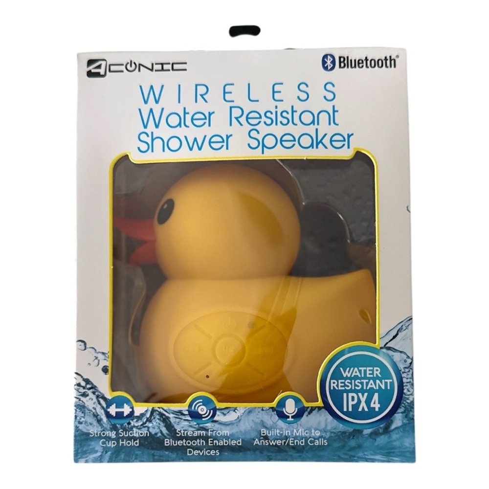 Yellow Duck Wireless Shower Speaker